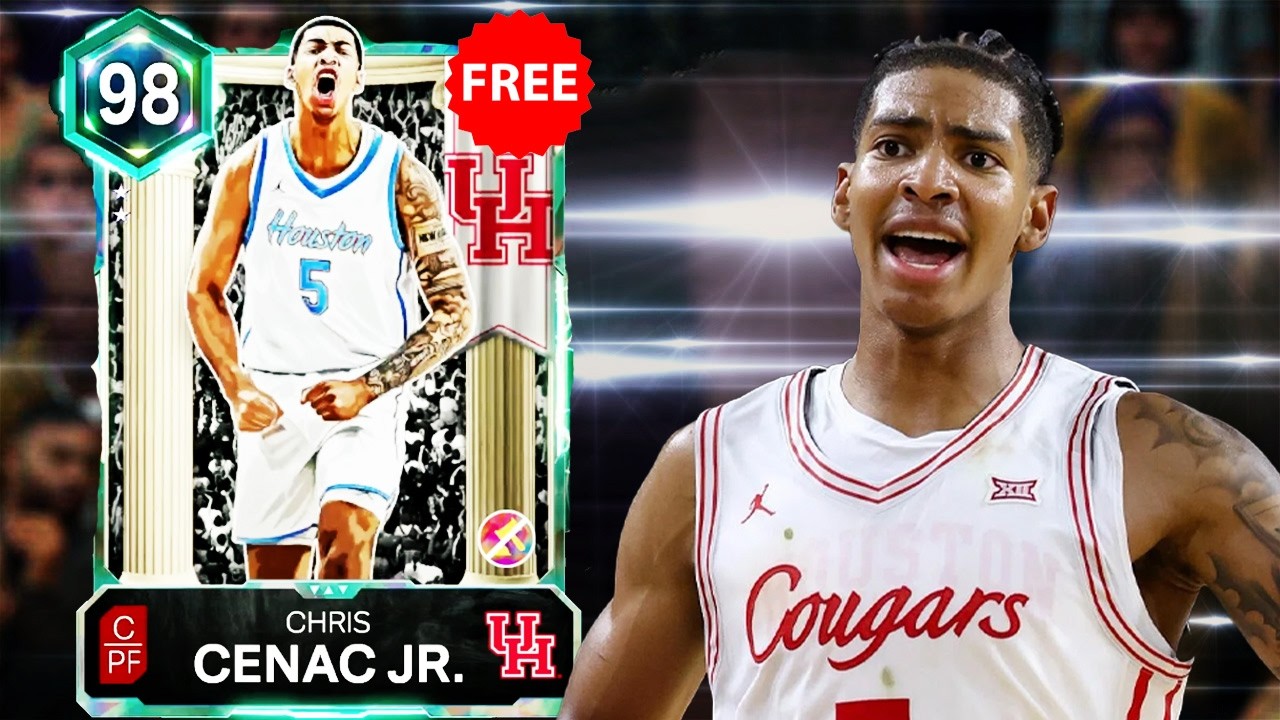 *FREE* GALAXY OPAL CHRIS CENAC JR GAMEPLAY! AMAZING FREE BIG IN NBA 2K26 MYTEAM!