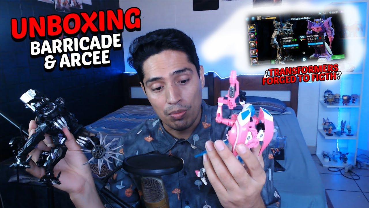 Unboxing! | Barricade & Arcee ¿De Transformers Forged To Figth?