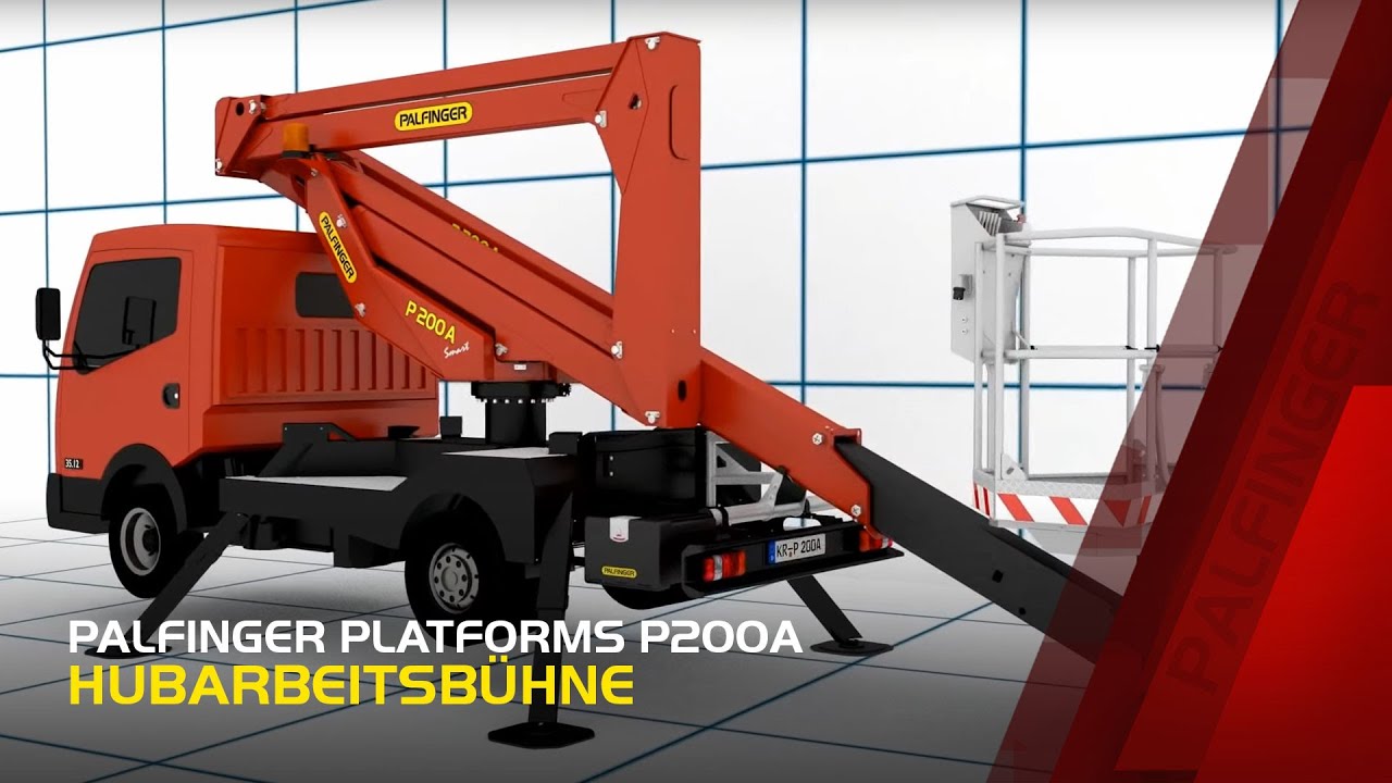 Palfinger Platforms P200A Hubarbeitsbühne / Access Platform