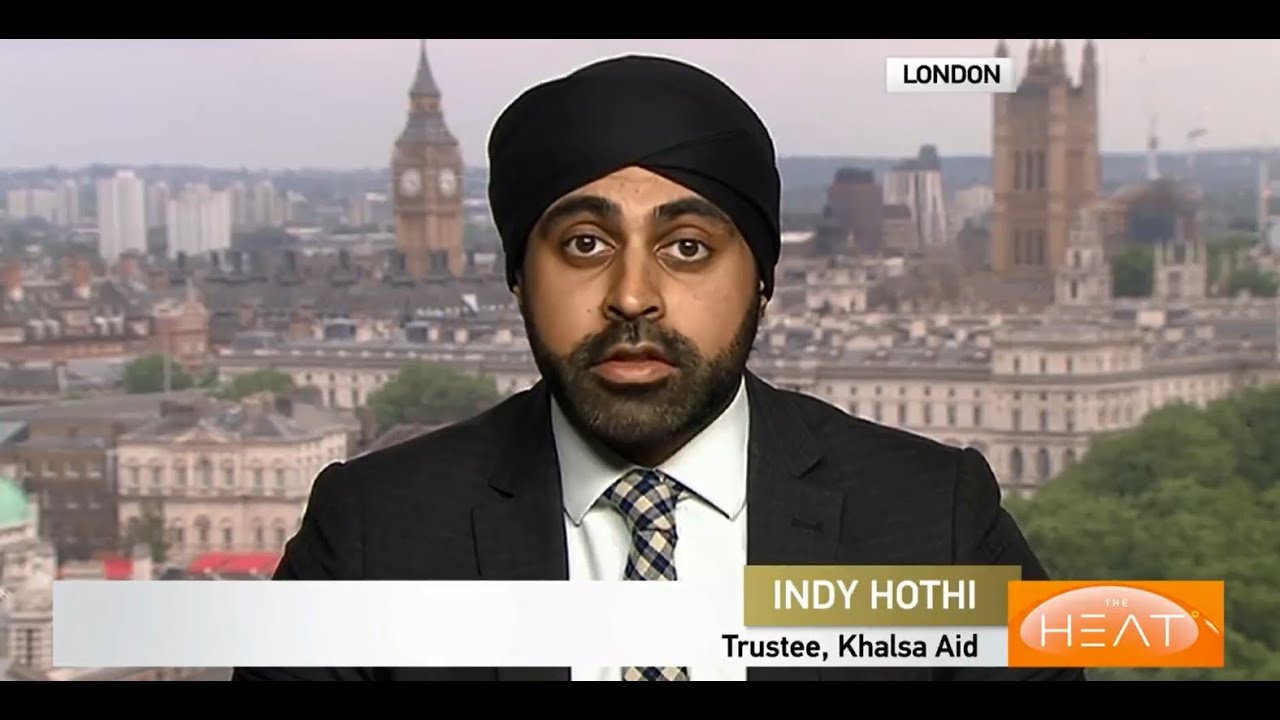 Khalsa Aid - Nepal Earthquake Relief - China Central Television Interview (Short)