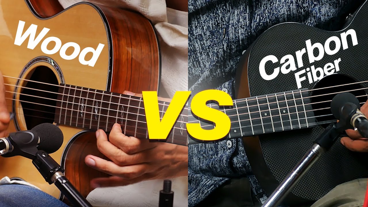 CARBON FIBER vs WOOD | Guitar Comparison