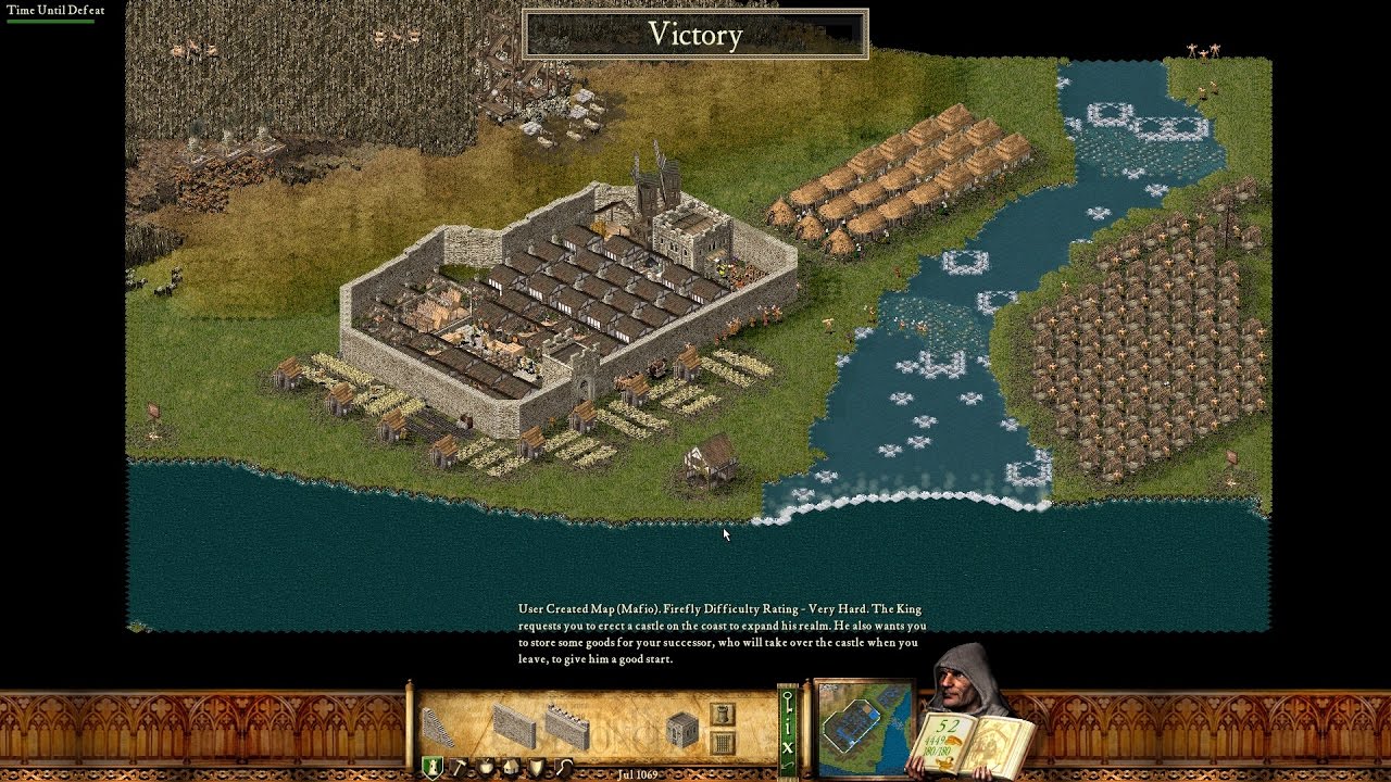 Stronghold HD - Economics Missions - Coast Castle [very hard]