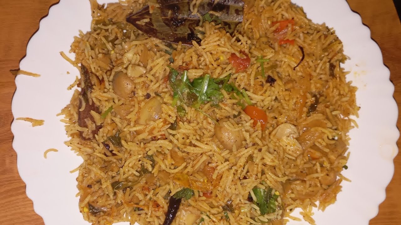 “Village Cooking Mushroom Biryani | Natural Taste”