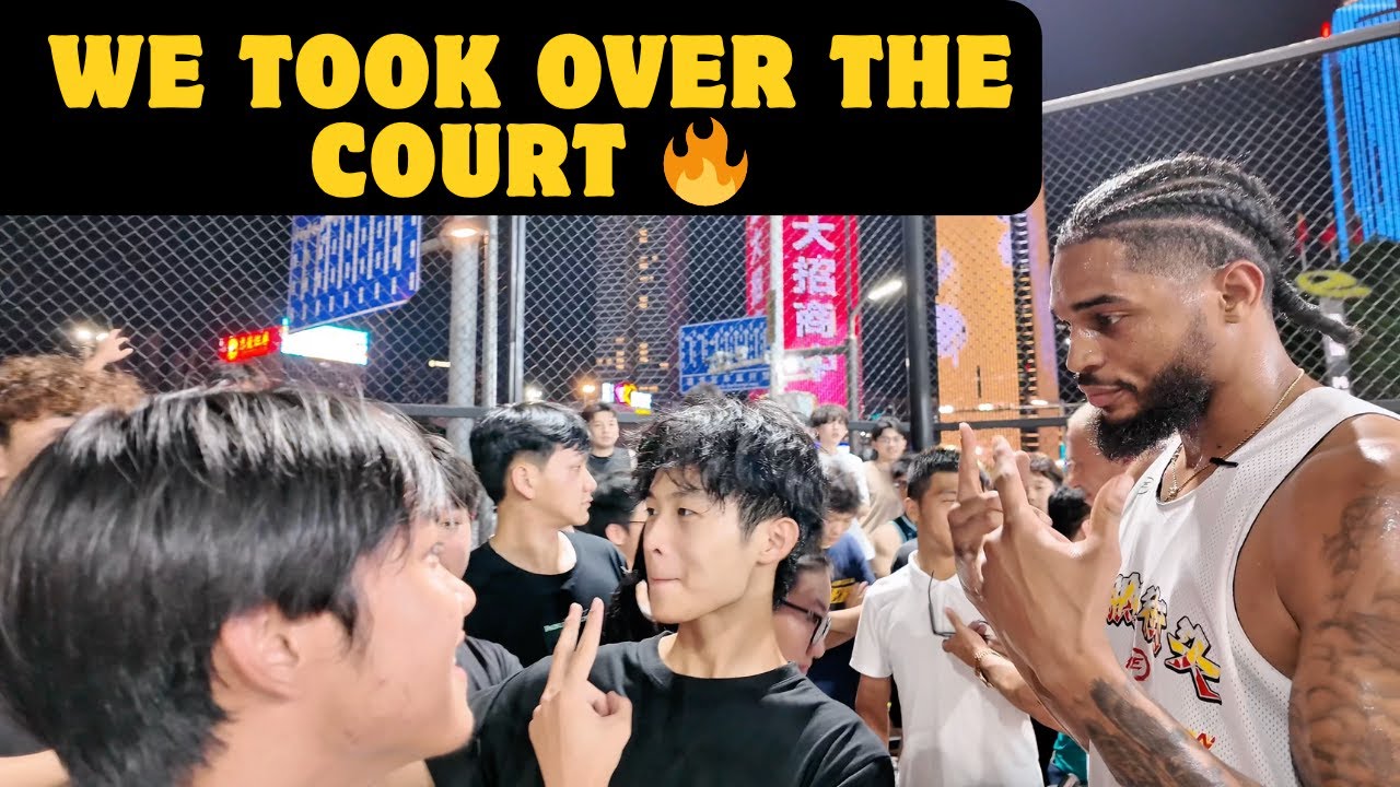 We Took Over This Basketball Court in China 🇨🇳🔥