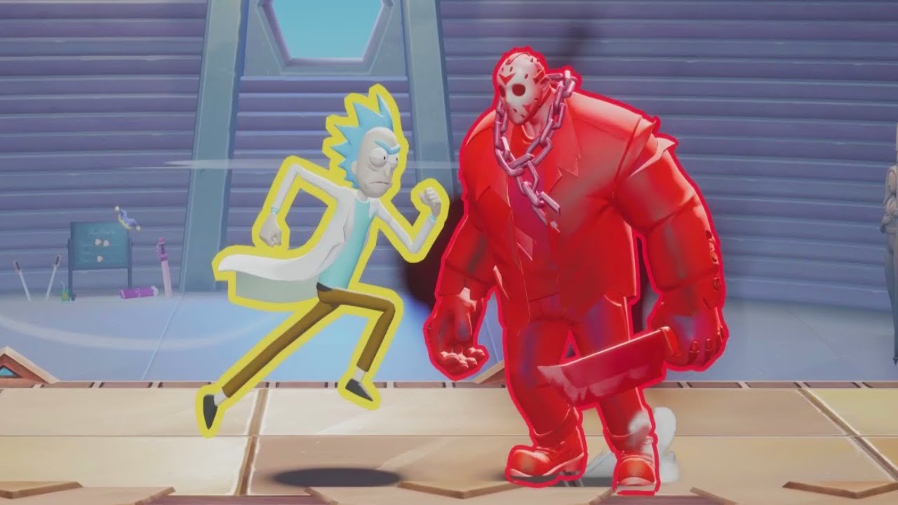 MultiVersus - Jason and Rick (Rick and Morty) Unique Interactions HD