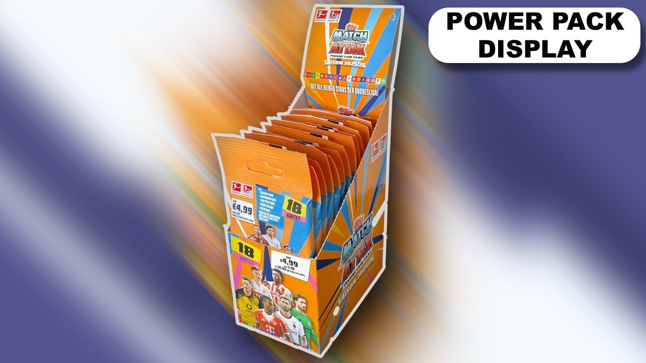 POWER PACK DISPLAY | Topps Match Attax BUNDESLIGA 2025/26