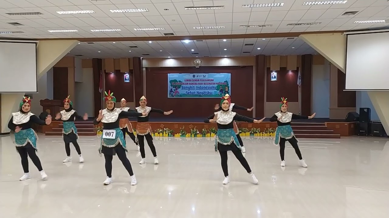 Juara 1 Lomba Senam Peregangan (Setda Juara)