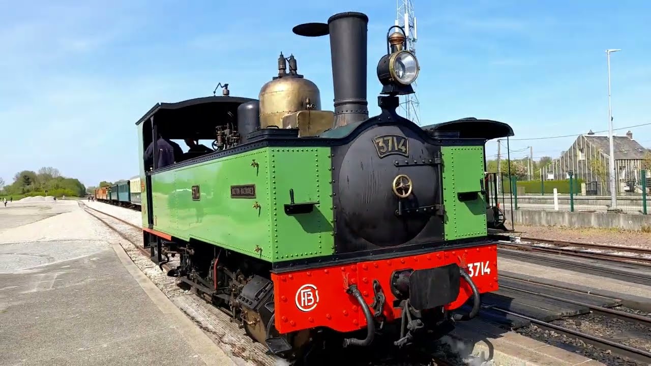 Northern France Narrow Gauge and Ajecta Steam Festival with Railtrail Tours - May 2023.