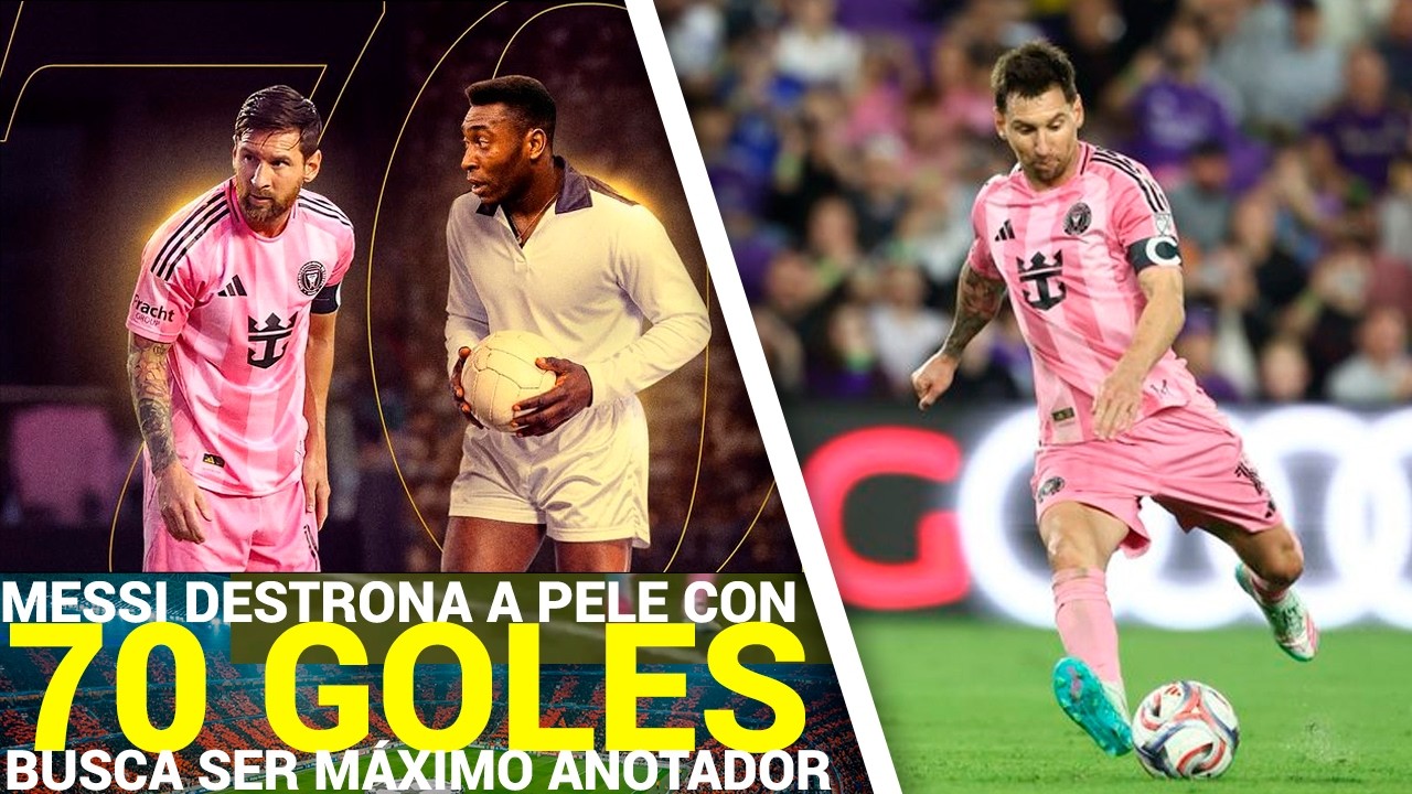 IMPRESIONANTE RÉCORD de Messi: alcanza 70 GOLES de TIRO LIBRE y DESTRONA a Pelé