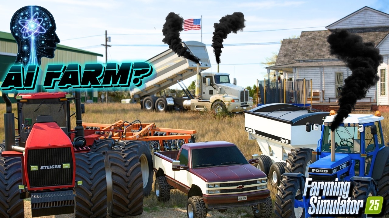 I Let AI Run My Farm Completely And It's Messing Up BIG TIME.. Here’s What Happened | FS25