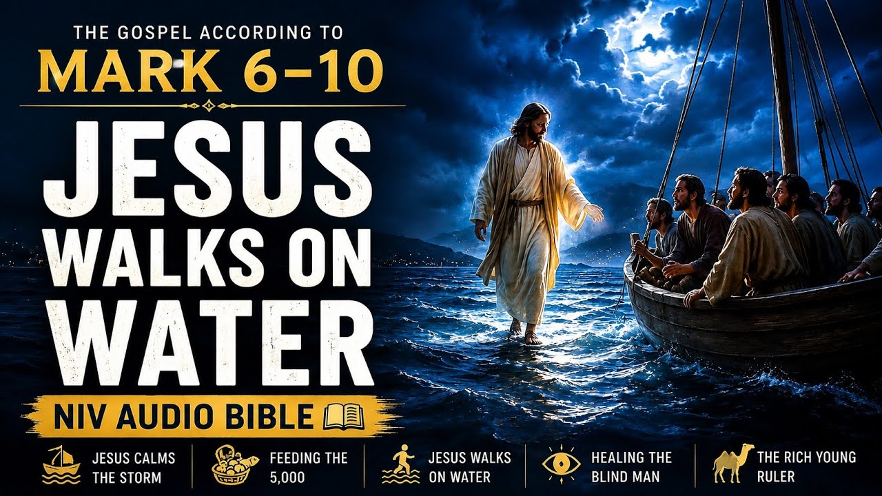 Jesus Walks on Water | Mark 6&ndash;10 | NIV Audio Bible