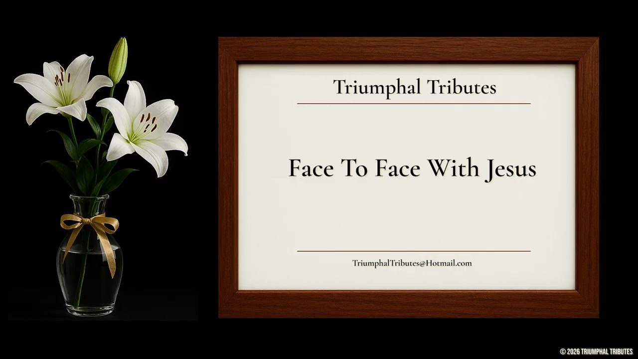 Face To Face With Jesus