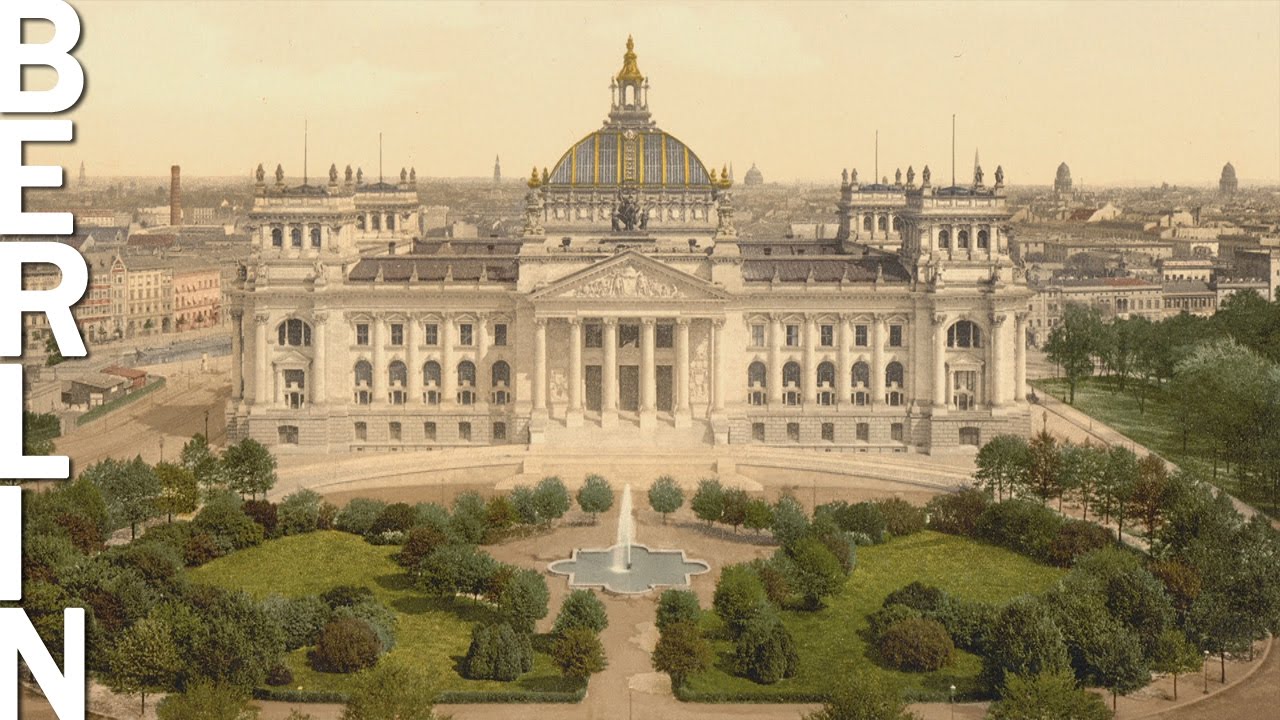 Berlin und Potsdam 1890 in Farbe! Seltene Illustrationen aus US Archiv gefunden
