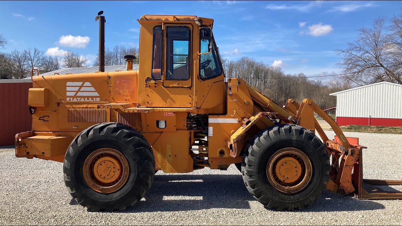 1985 Fiat Allis FR15 Wheel Loader Walk Around