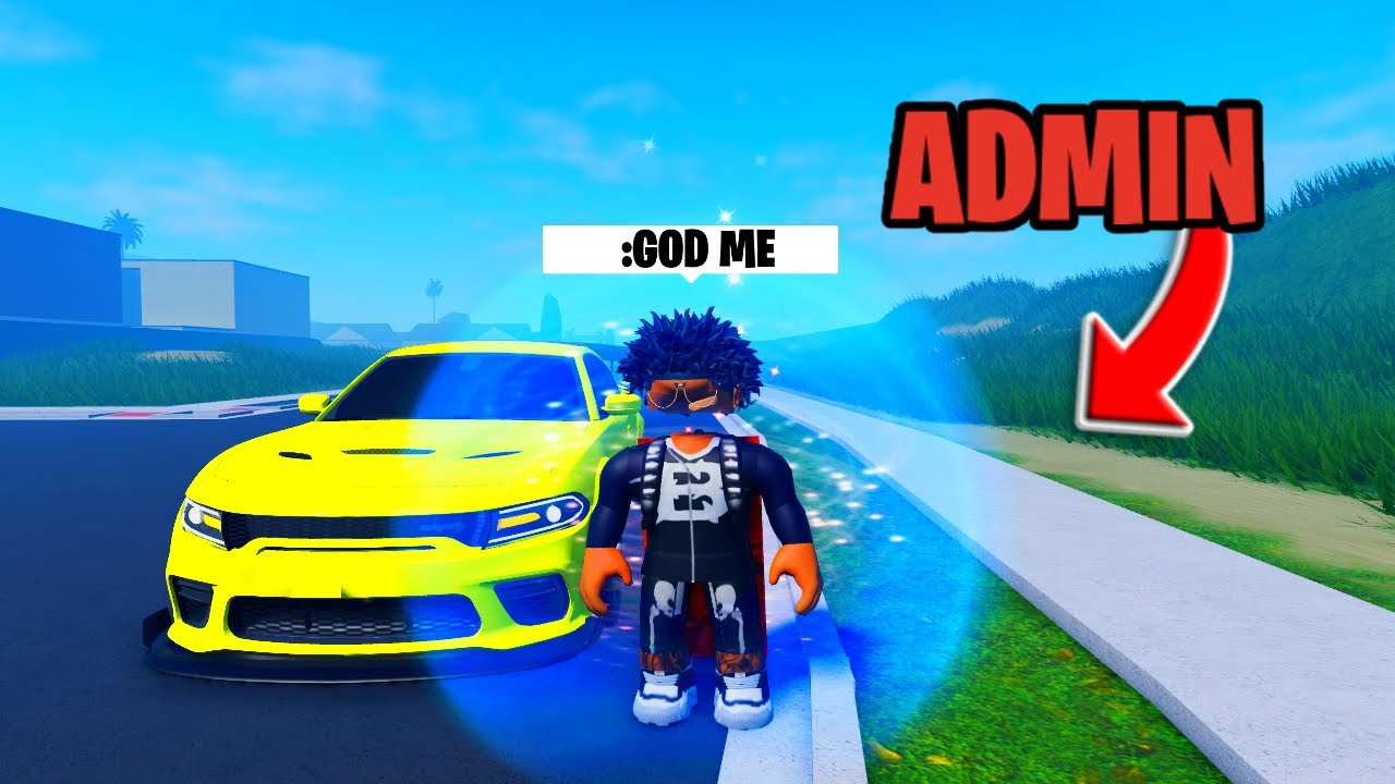 Я злоупотреблял командами администратора в Roblox Cali Shootout!