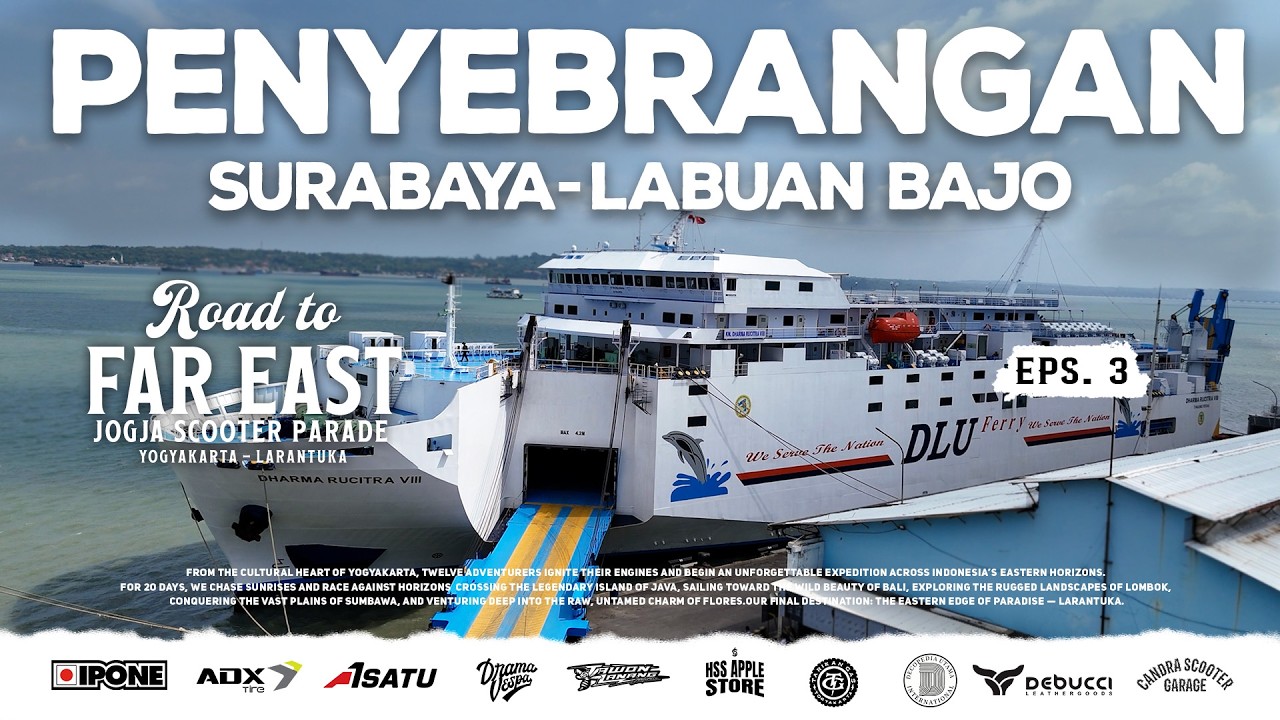 Road to Far East - Eps. 3 Penyebrangan 38 Jam dalam Dekap Samudra