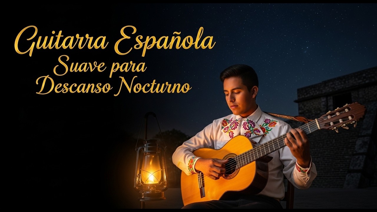 Música Sanadora de Guitarra Española 🎸 Para Calmar el Alma y Dormir Profundo