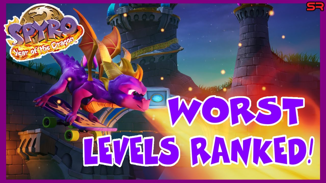 Рейтинг худших уровней в Spyro 3!