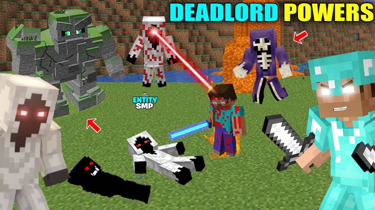 DEADLORD FIGHT WITH POWERFUL MOB 😱 HEROBRINE DESTROYED ENTITY 606 BASE | SEASON 3
