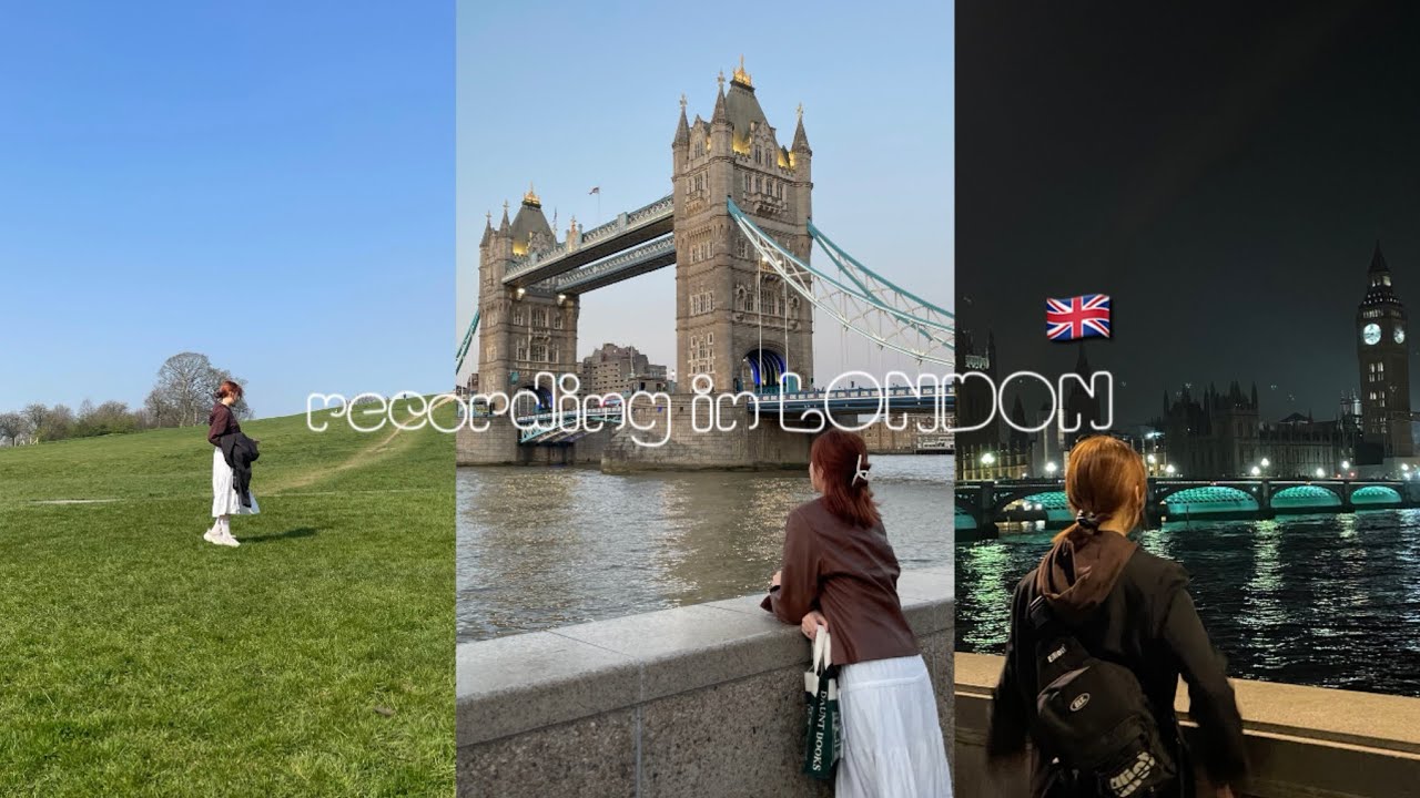 산책하다가 톰 히들스턴 봄.. 🇬🇧런던 브이로그🦆