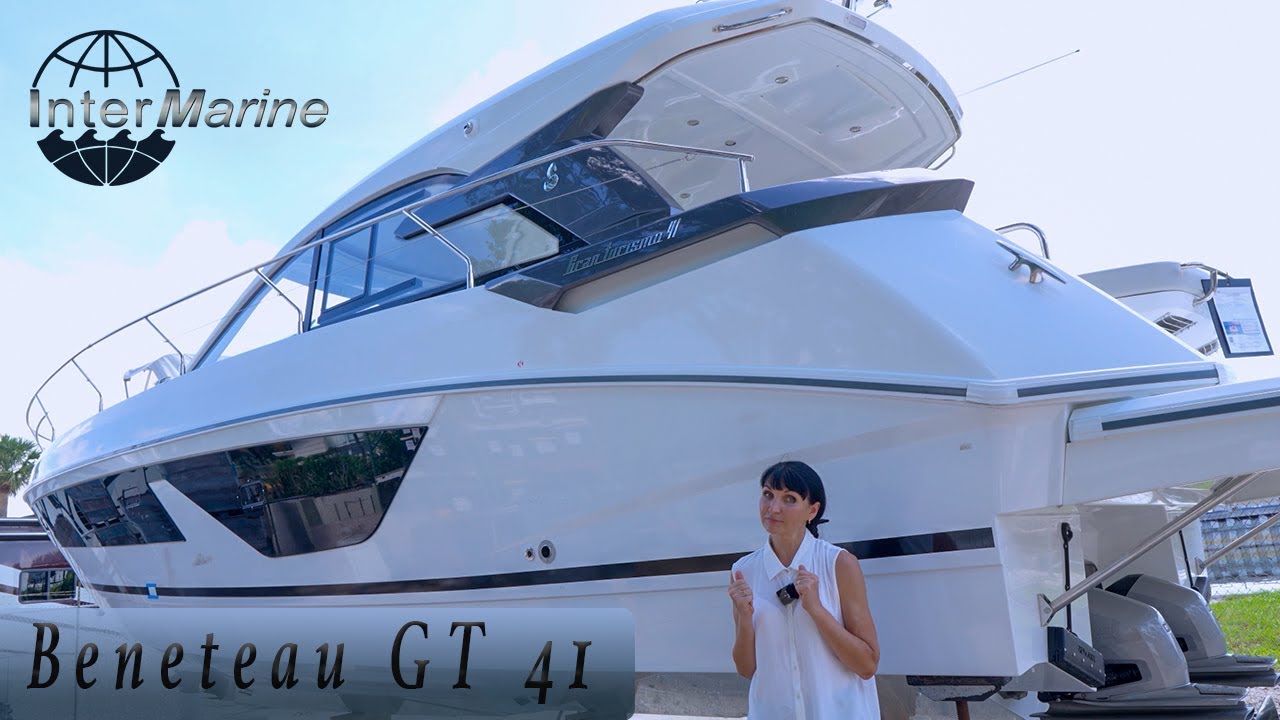 Step Into Luxury | 2025 Beneteau GT 41 Full Tour with Erin Galka | Now Available at InterMarine