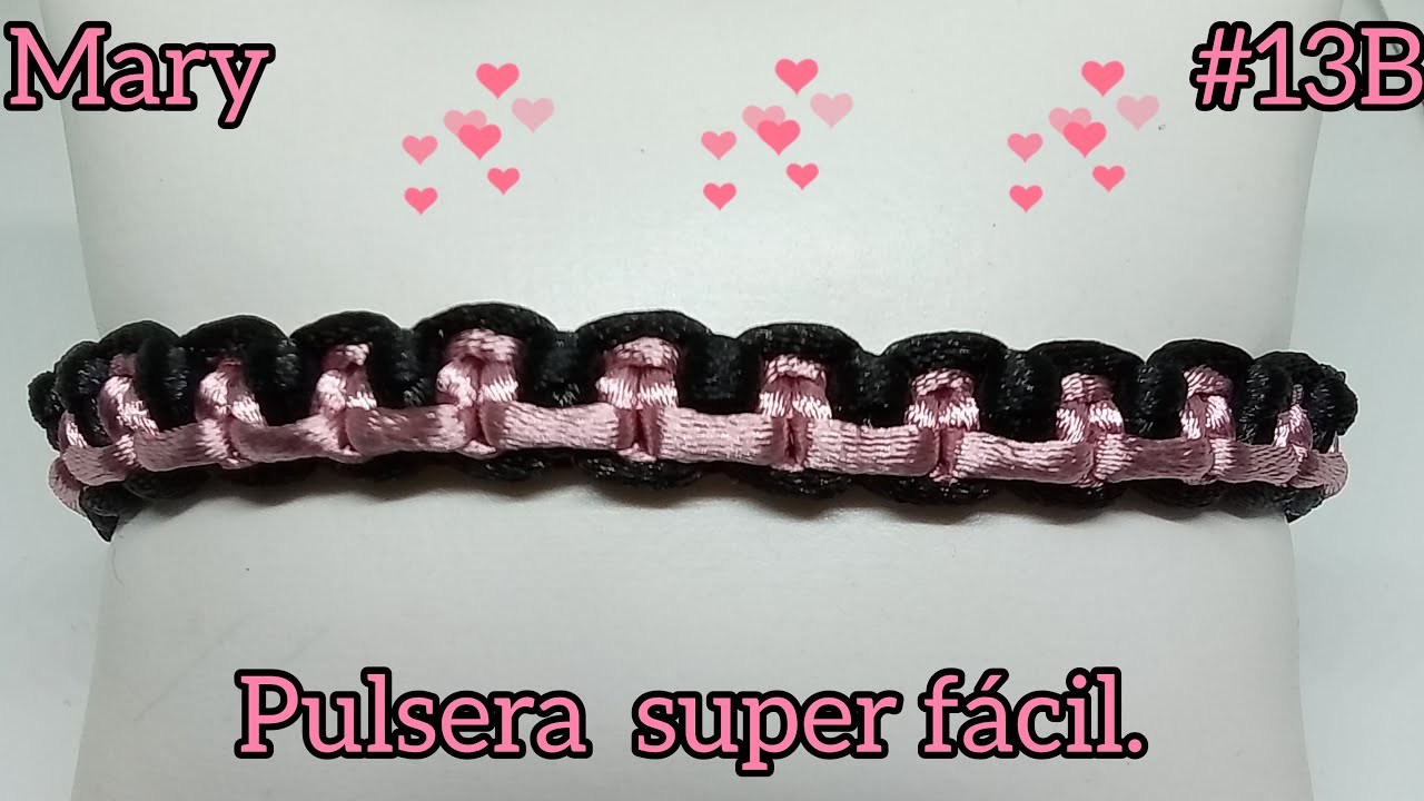 PULSERA SUPER FÁCIL // CON HILO COLA DE RATA..
