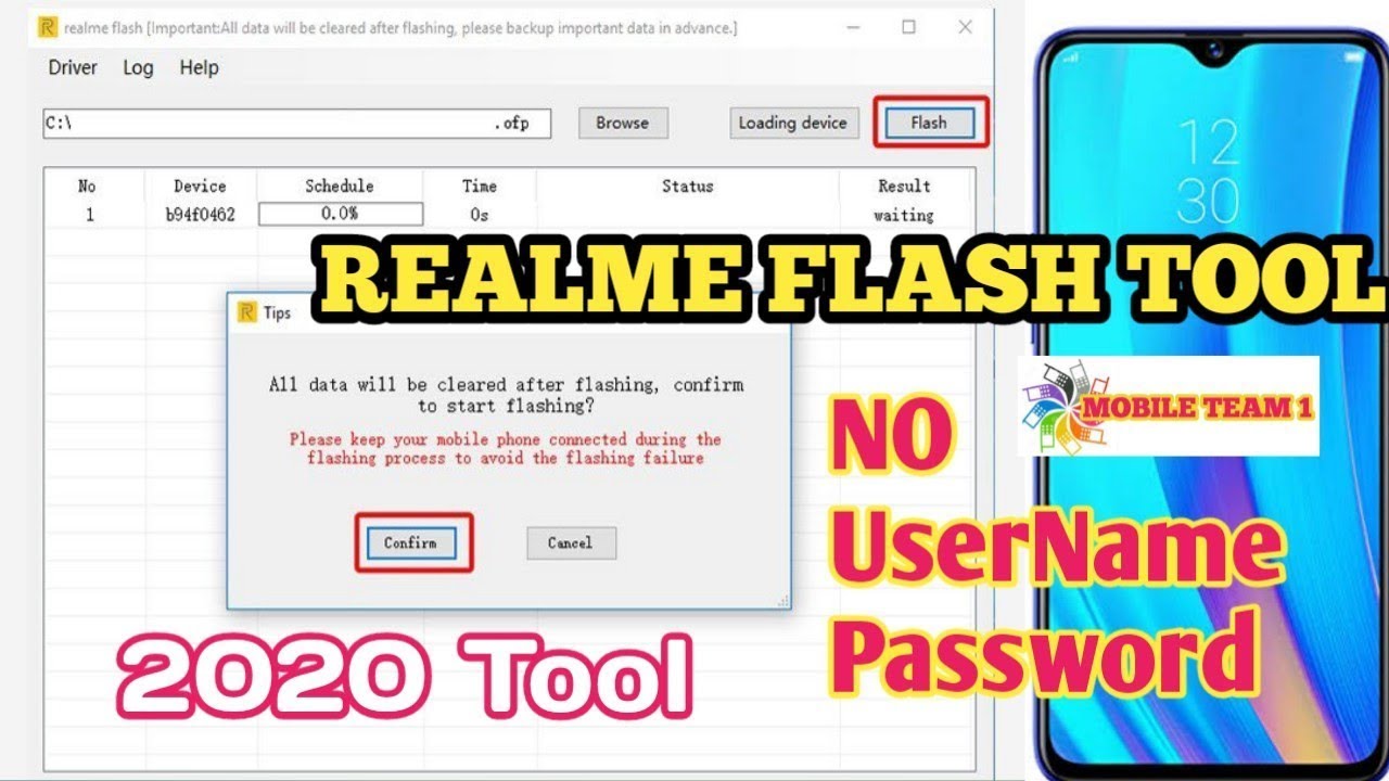 All Realme Flash Mtk Qualomm -realme_Flash_Tool Free Download Sekarang