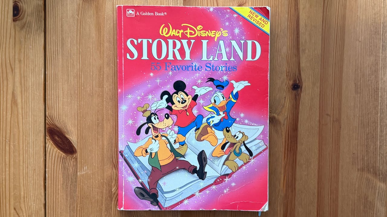 Ash reads Walt Disney's Story Land; 55 Favorite Stories - Bongo by Sinclair Lewis