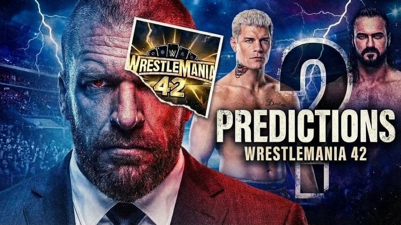WWE WrestleMania 42 Match Card Predictions