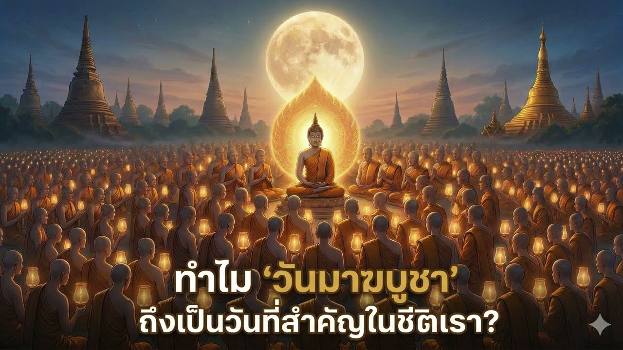 ทำไม วันมาฆบูชา ถึงเป็นวันที่สำคัญในชีวิตเรา ?