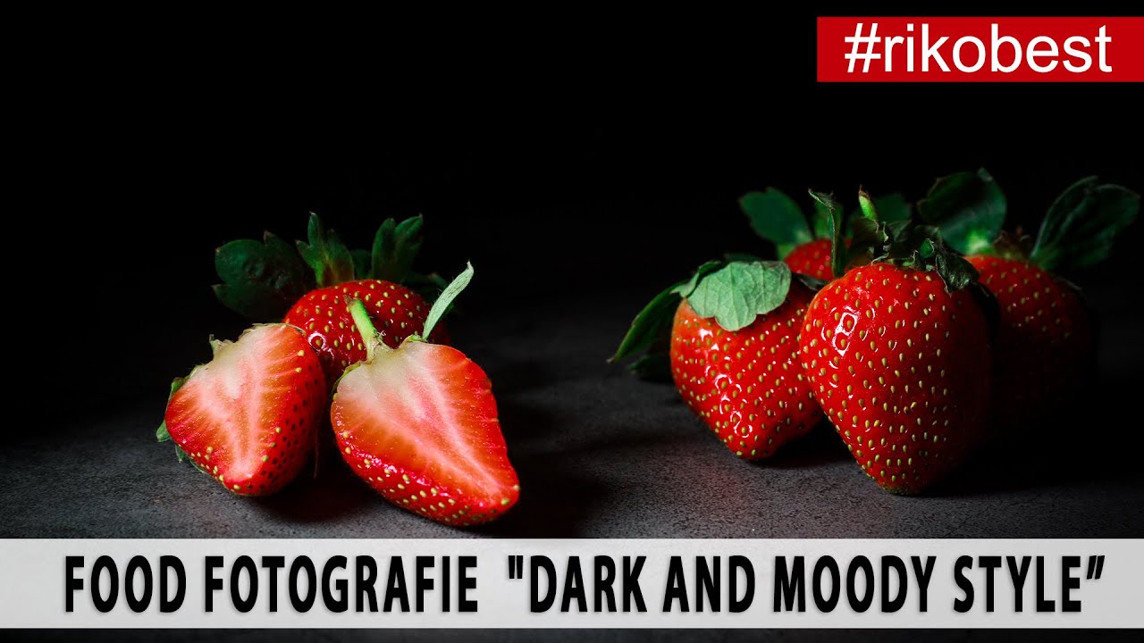 Kreative Fotoidee - einfache Beleuchtungs Tipps für Dark and Moody Food Fotos & Bildbearbeitung