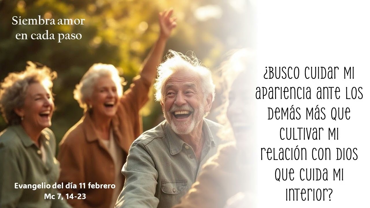¿Qué sale de mi corazón?  Siembra amor en cada paso