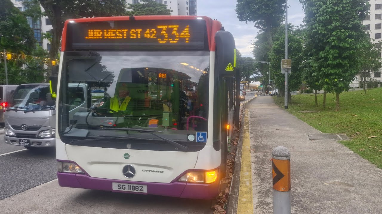 Tower Transit Bus Service 334 Mercedes-Benz O530 Citaro Batch 3 SG1188Z 