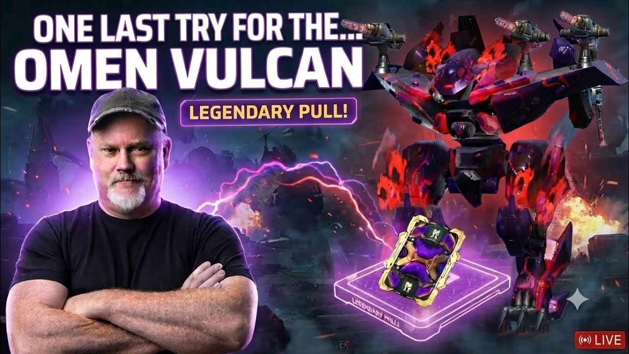ПОСЛЕДНЯЯ ПОПЫТКА ВЫБИТЬ OMEN VULCAN! || WAR ROBOTS WR ||