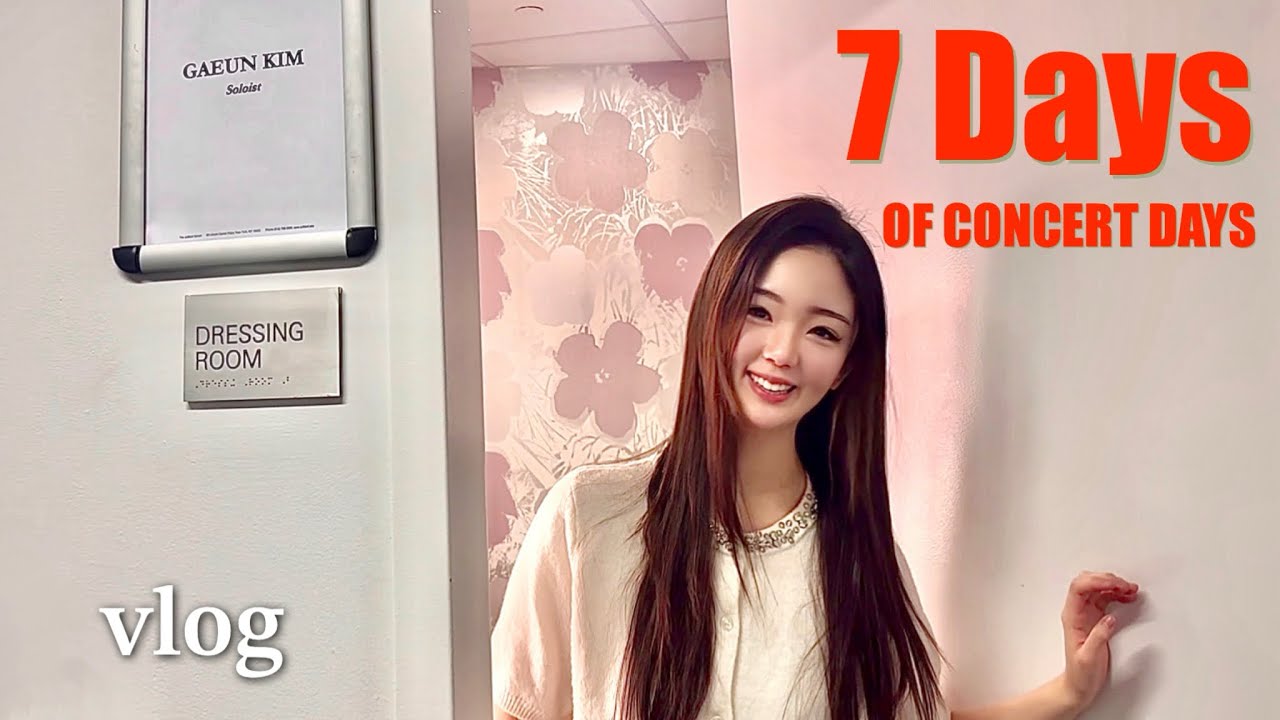 🇺🇸VLOG | 7 Days in a life as a Juilliard Cellist