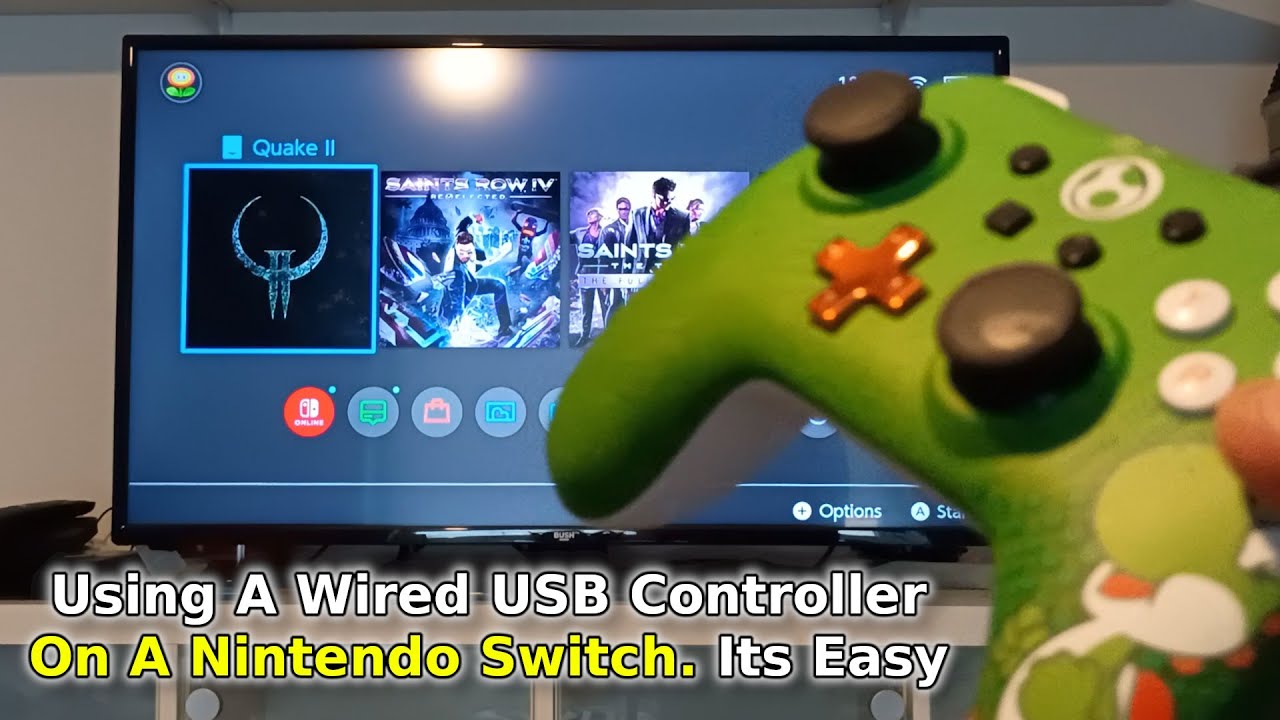 Как использовать проводной контроллер на Nintendo Switch