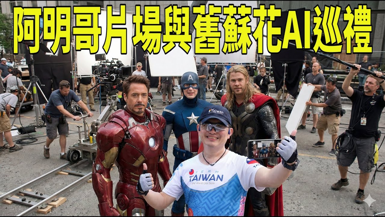 阿明哥片場與舊蘇花AI巡禮