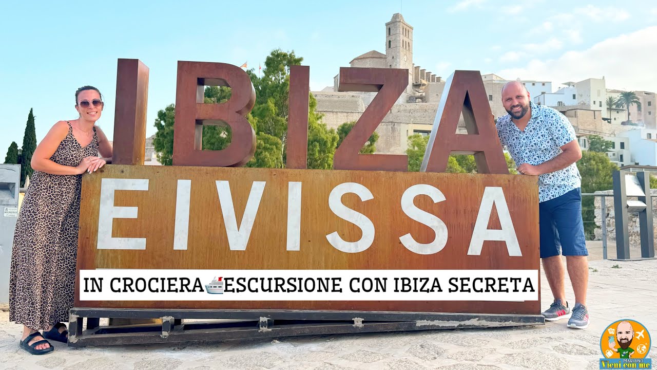 IBIZA IN CROCIERA-Escursione con Ibiza Secreta. (Vlog2024).