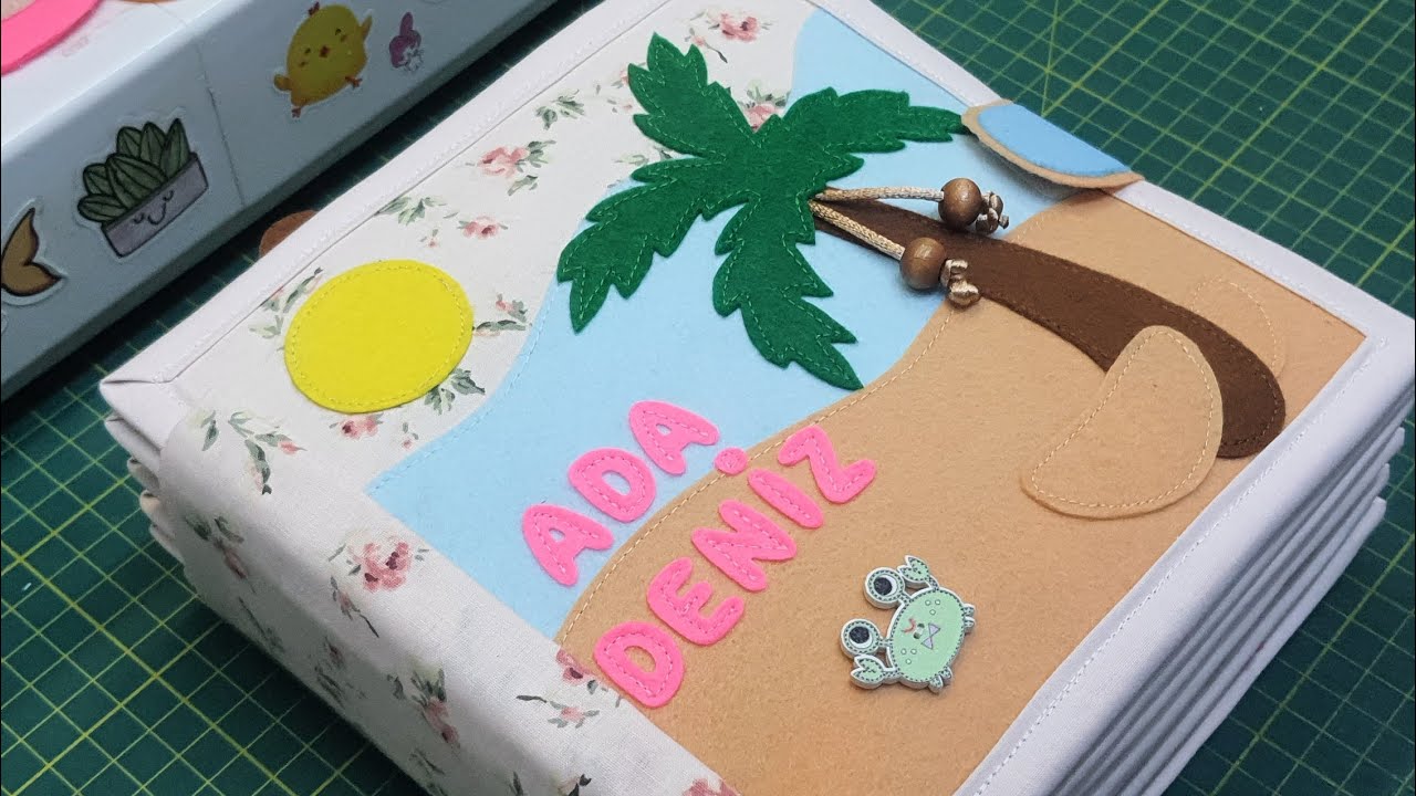 Quietbook | Aktivite kitabı | Keçe kitap