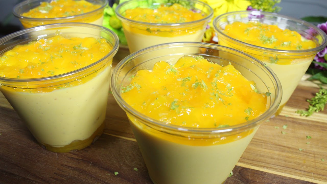 Postre de Mango - RECETA