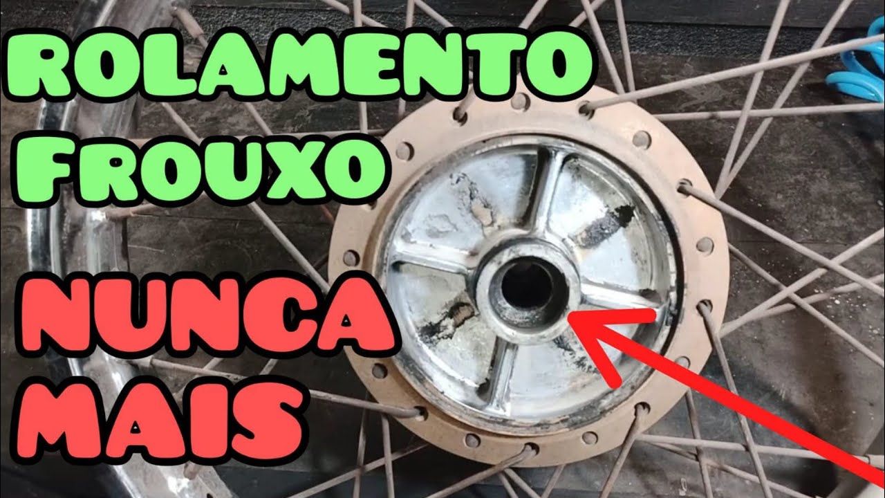 SOLUÇÃO DEFINITIVA PARA ROLAMENTO FOLGADO NO CUBO DA RODA.