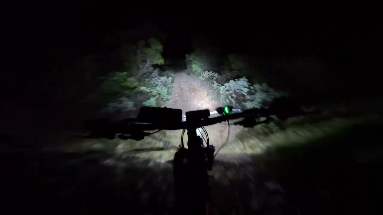 VTT XC - sortie en nocturne