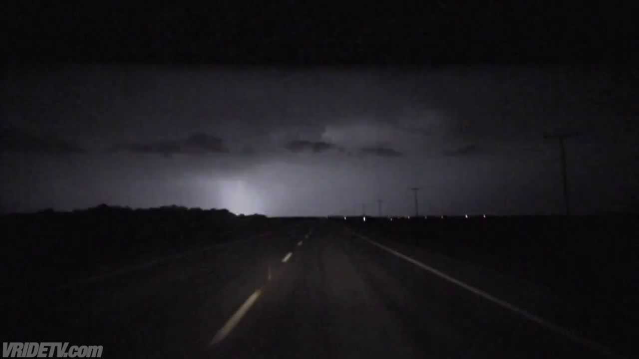 Lightning storm/Motorcycle ride/Saskatchewan, Canada/VRIDETV.com
