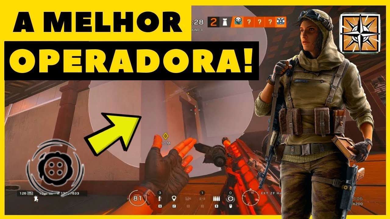 AS RAZÕES PARA A NOMAD SER A MELHOR OPERADORA DO ATAQUE! || RAINBOW SIX SIEGE