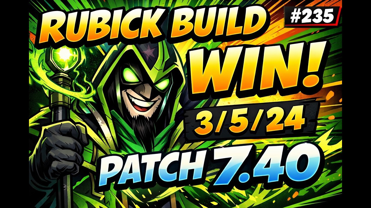 Rubick Gameplay Support Game and high assist | Patch 7.40 | Win | Dota 2 #235 🧙‍♂️