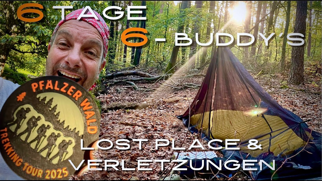Pfälzerwald Trekking - Lost Place, Overnighter,  Ramsen und ein gebrochener Zeh  1-3