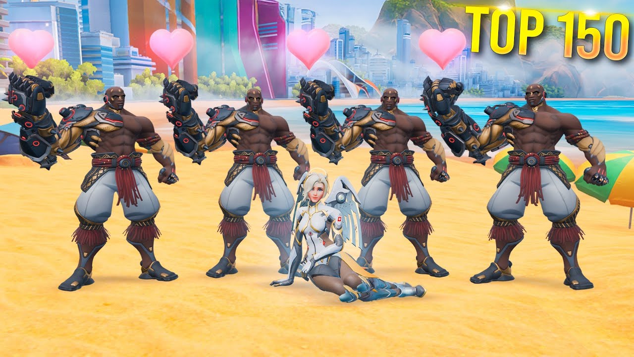 ТОП-150 смешных неудачных моментов в Overwatch 2 #2