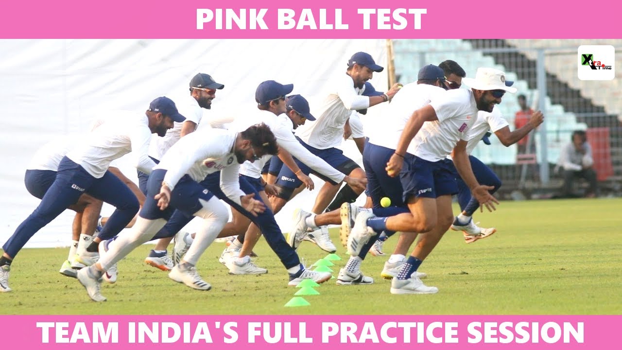 Watch: Injury scare for Rohit Sharma ahead of Pink Ball test at Eden Gardens | Pink Ball Test