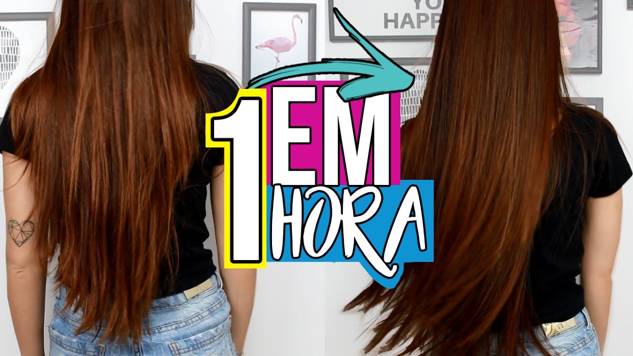 RECUPERANDO O CABELO EM 1 HORA! (RECEITA INCRÍVEL PARA PONTAS, QUEDA, BRILHO...)