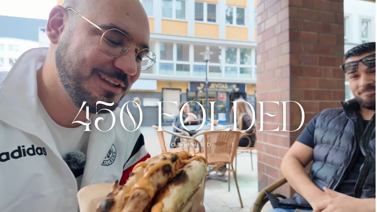 450 Folded in Dortmund! Pizza in gefaltet?!